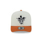 Texas Longhorns Statement Back Chrome White 9FIFTY A-Frame Snapback Hat