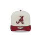 Alabama Crimson Tide Statement Back Chrome White 9FIFTY A-Frame Snapback Hat