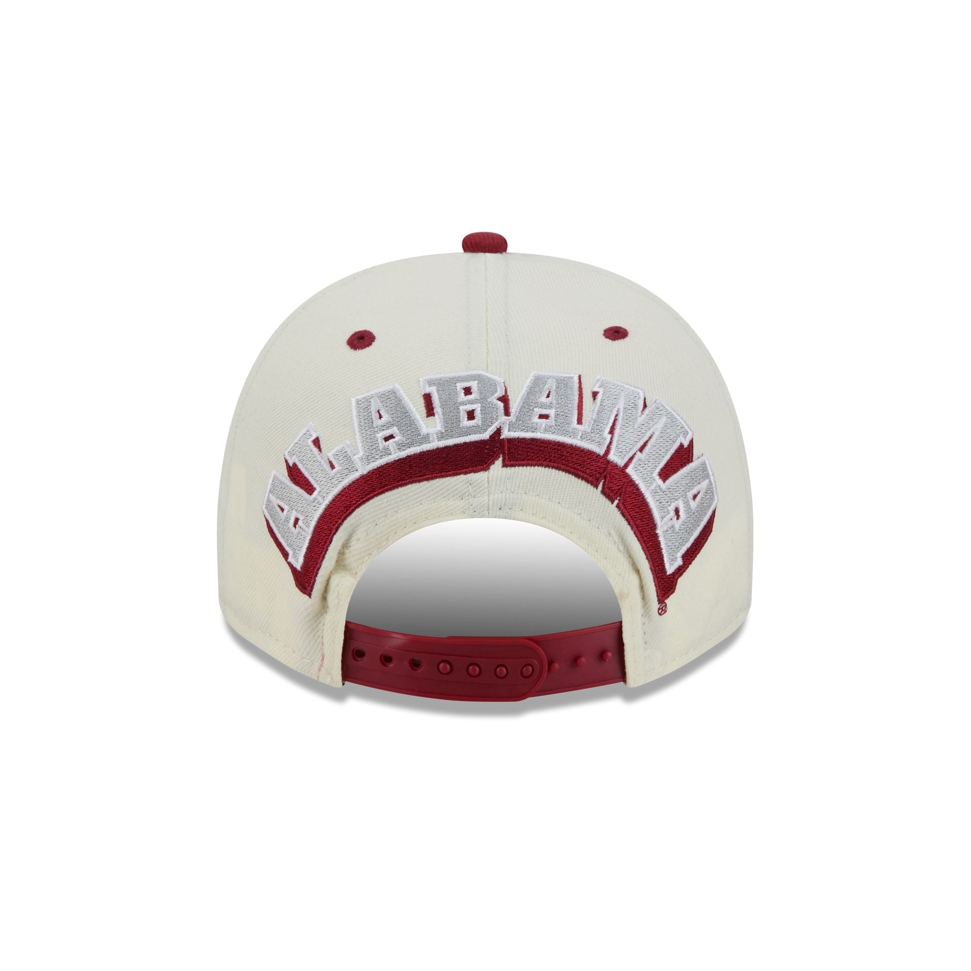 Alabama Crimson Tide Statement Back Chrome White 9FIFTY A-Frame Snapback Hat