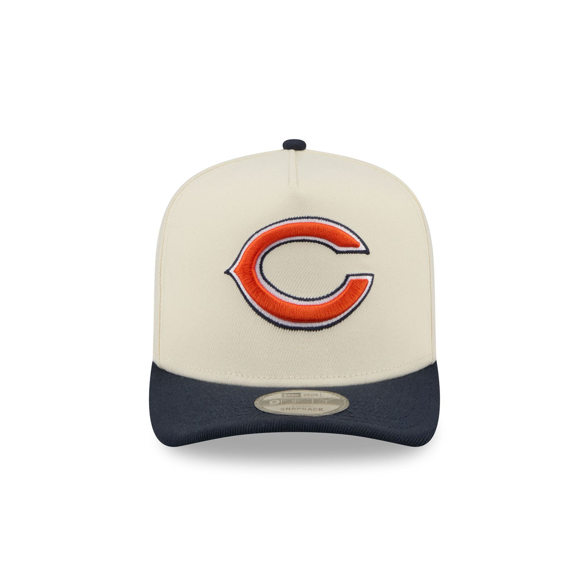 Chicago Bears Statement Back Chrome White 9FIFTY A-Frame Snapback Hat