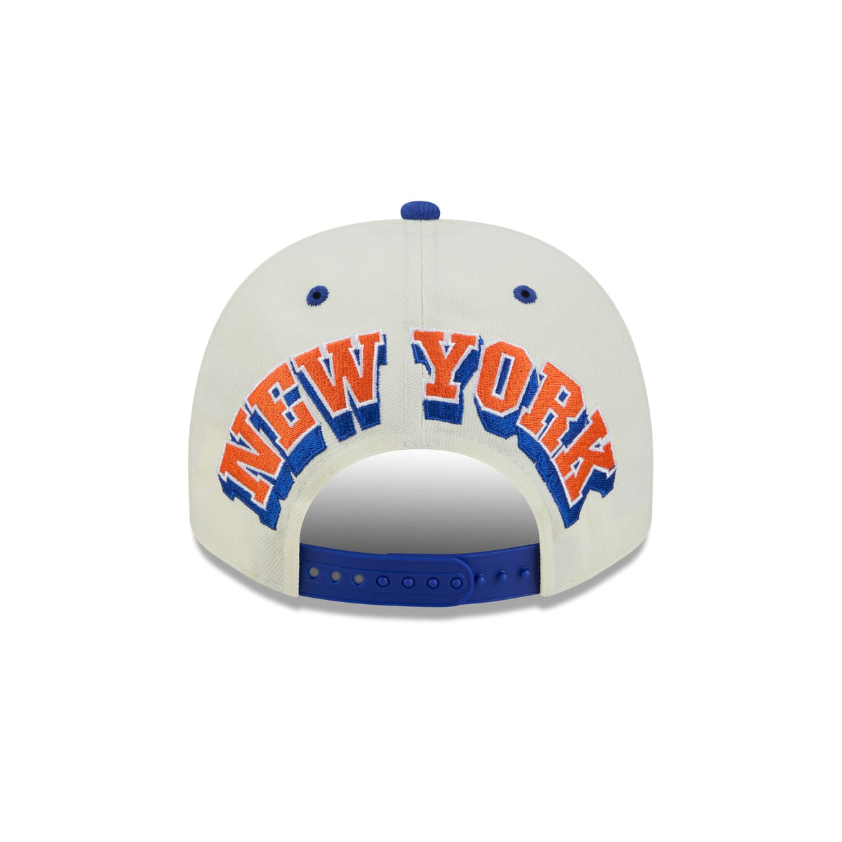 New York Knicks Statement Back Chrome White 9FIFTY A-Frame Snapback Hat