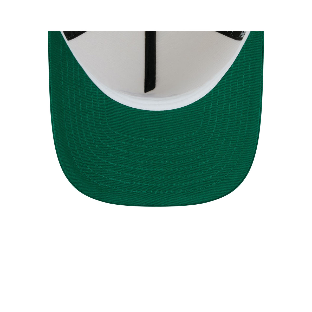 Boston Celtics Statement Back Chrome White 9FIFTY A-Frame Snapback Hat