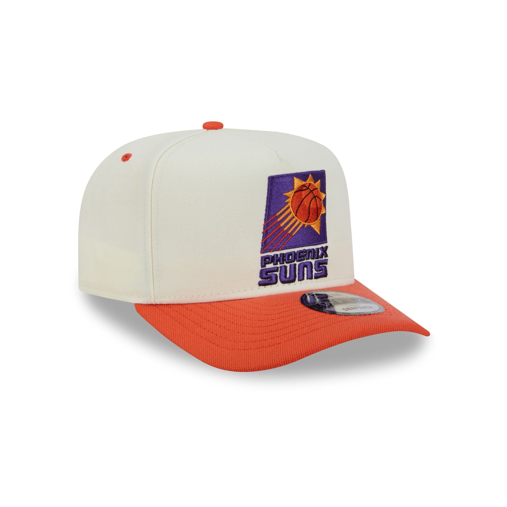 Phoenix Suns Statement Back Chrome White 9FIFTY A-Frame Snapback Hat