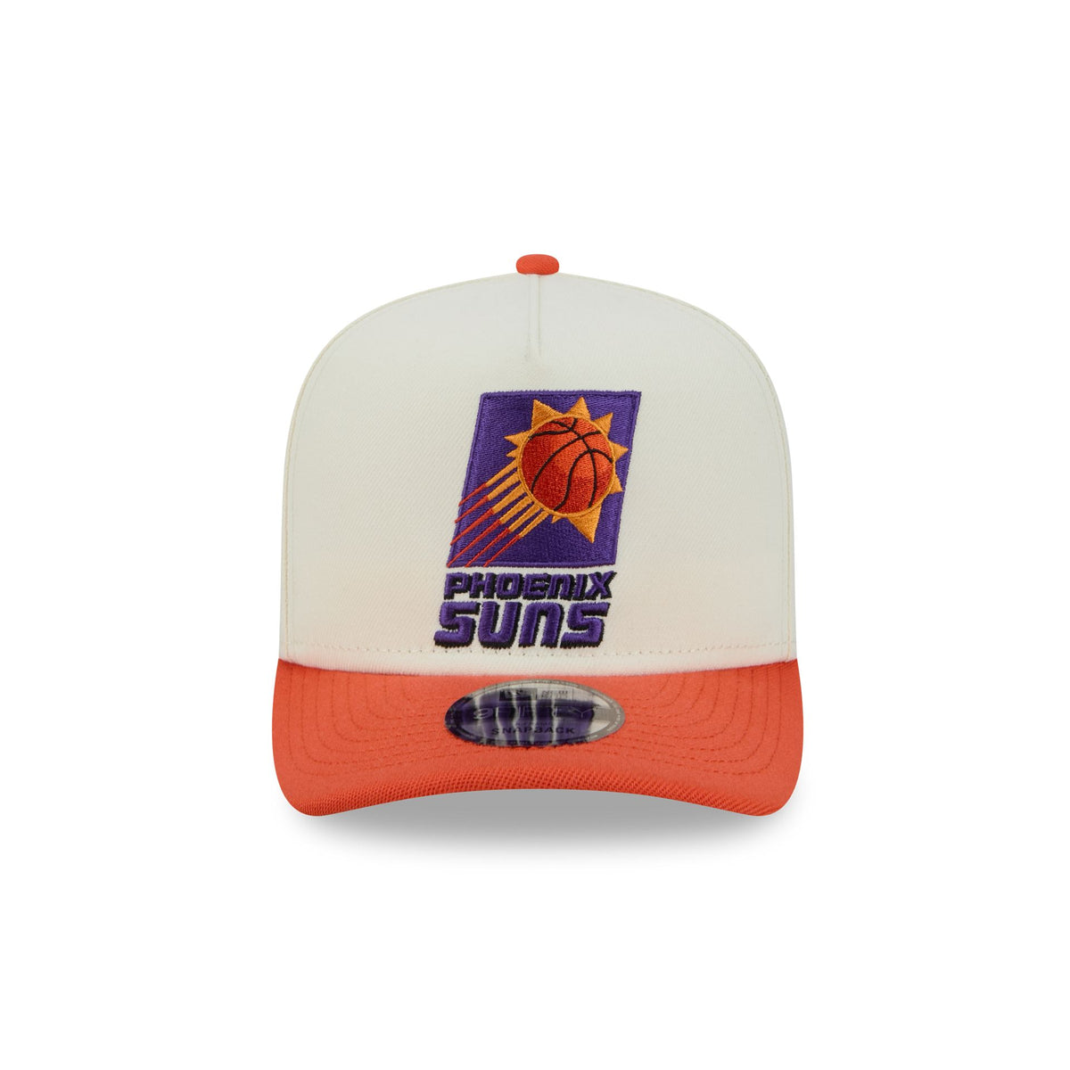 Phoenix Suns Statement Back Chrome White 9FIFTY A-Frame Snapback Hat