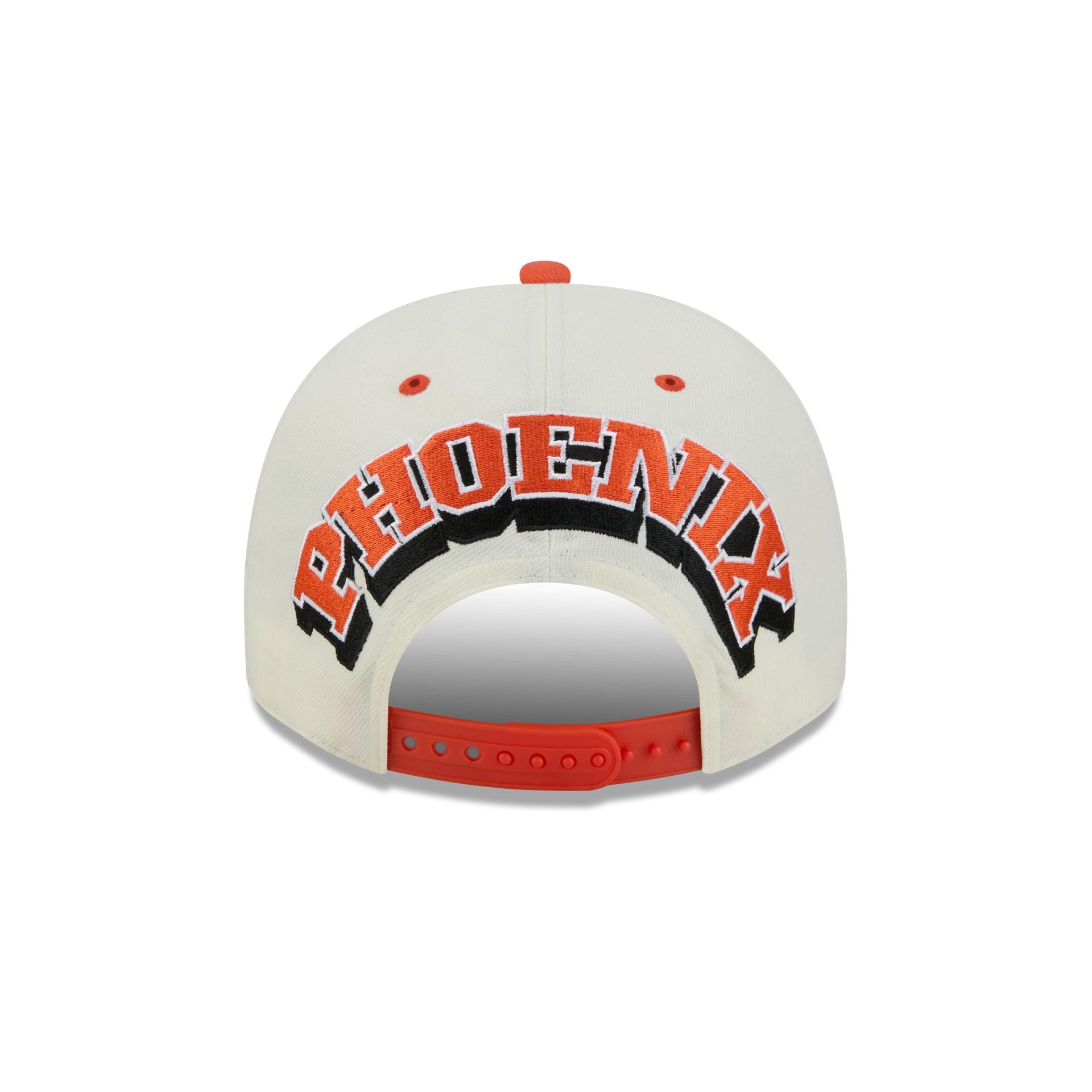Phoenix Suns Statement Back Chrome White 9FIFTY A-Frame Snapback Hat