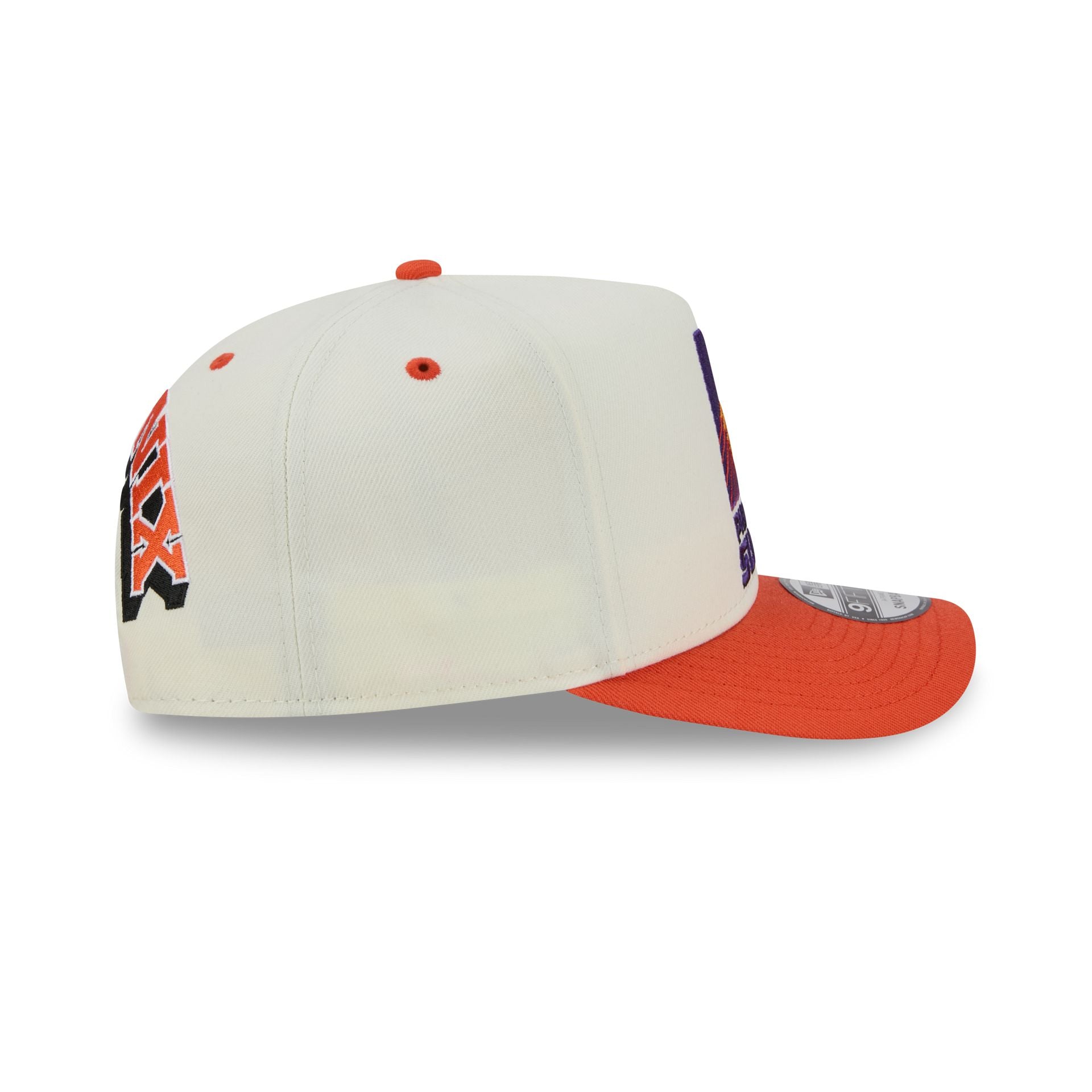 Phoenix Suns Statement Back Chrome White 9FIFTY A-Frame Snapback Hat