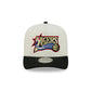 Philadelphia 76ers Statement Back Chrome White 9FIFTY A-Frame Snapback Hat