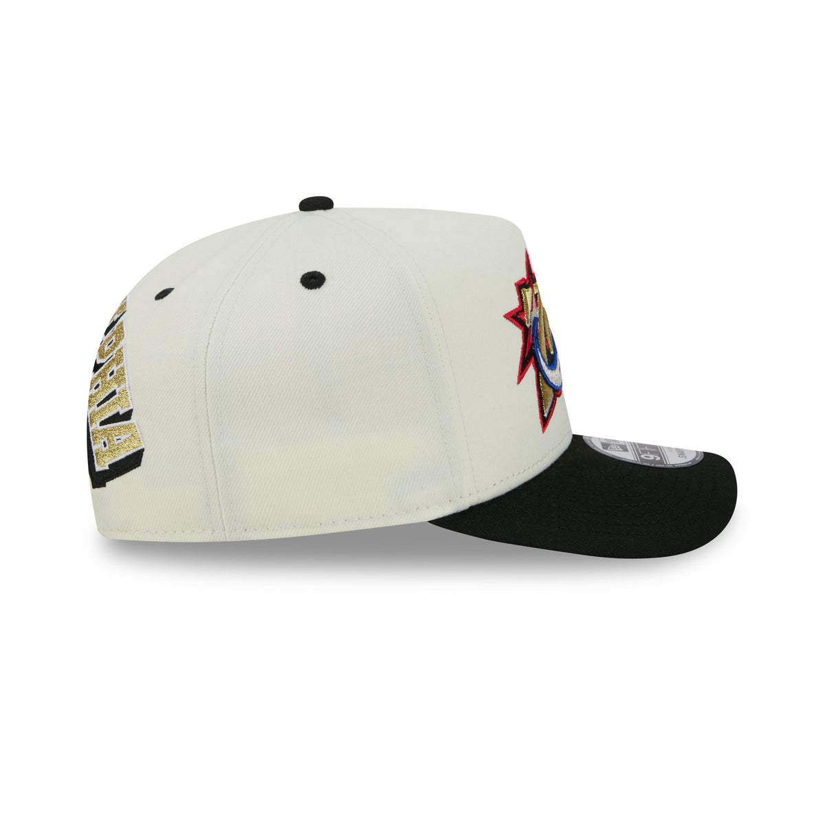 Philadelphia 76ers Statement Back Chrome White 9FIFTY A-Frame Snapback Hat