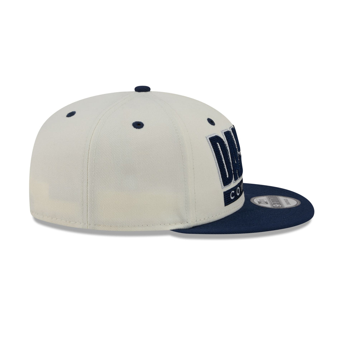 Dallas Cowboys Classic Stacked Chrome 9FIFTY Snapback Hat