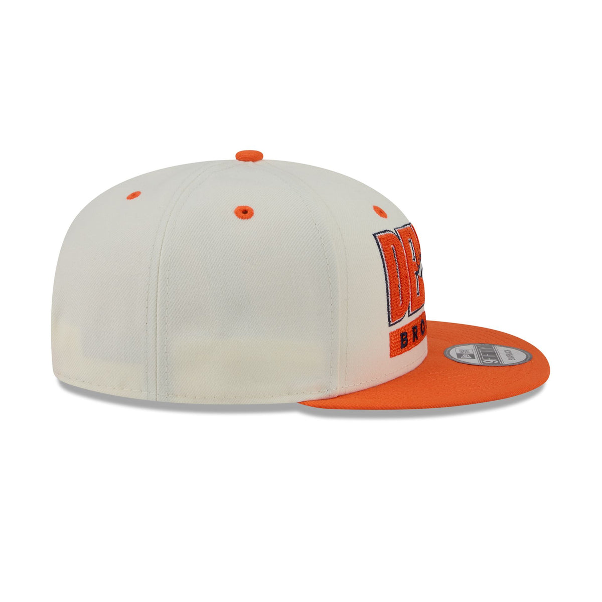 Denver Broncos Classic Stacked Chrome 9FIFTY Snapback Hat
