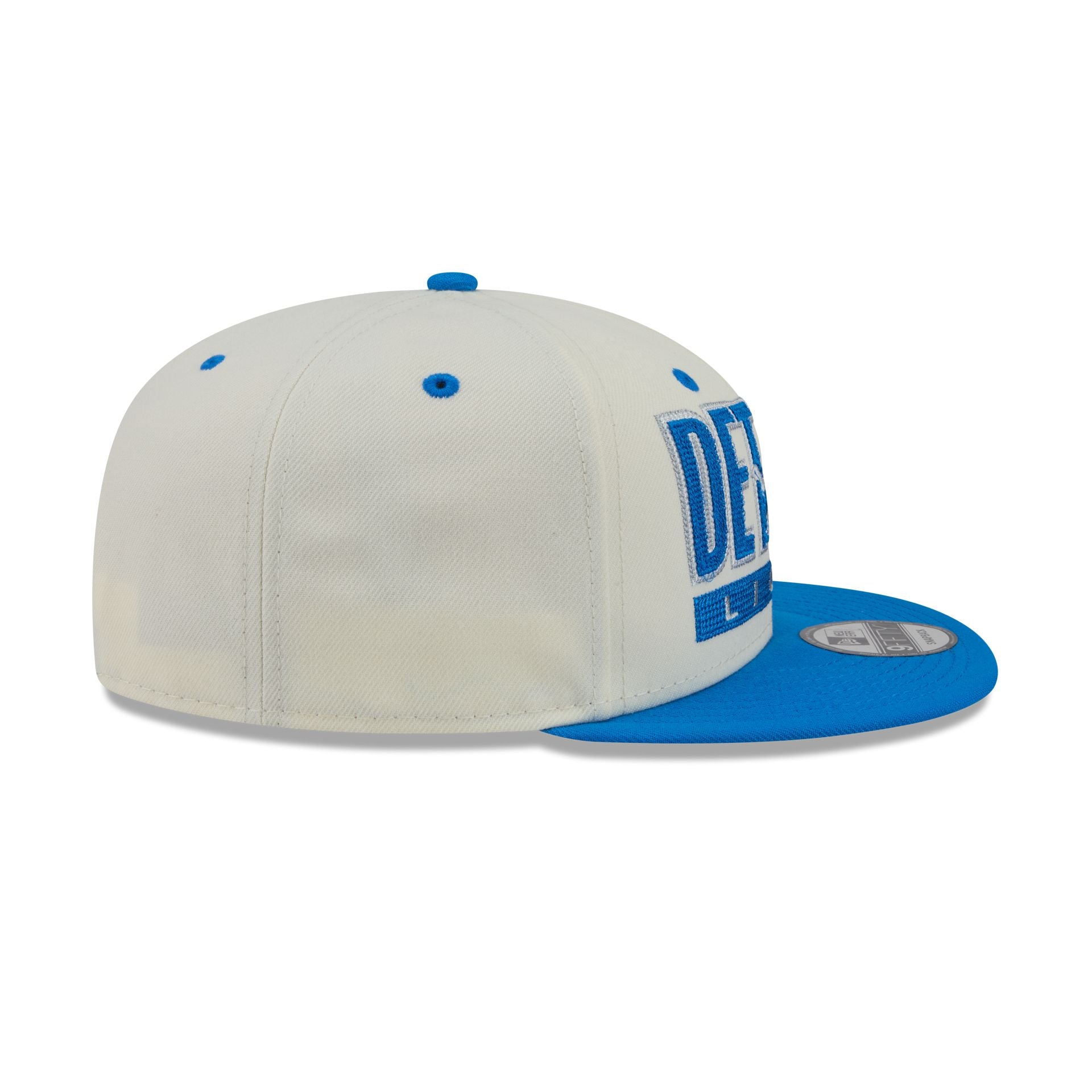 Detroit Lions Classic Stacked Chrome 9FIFTY Snapback Hat – New Era Cap
