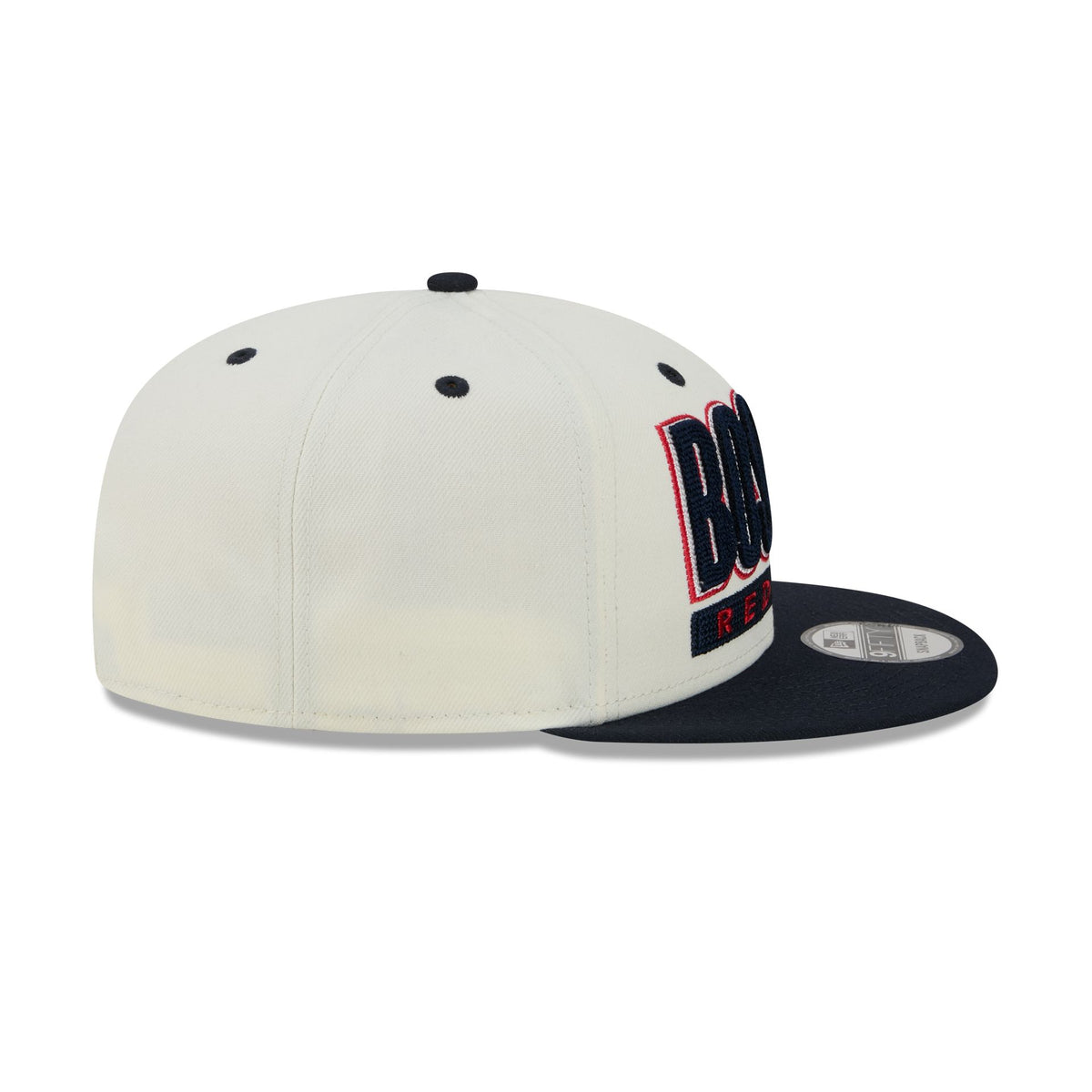 Boston Red Sox Classic Stacked Chrome 9FIFTY Snapback Hat