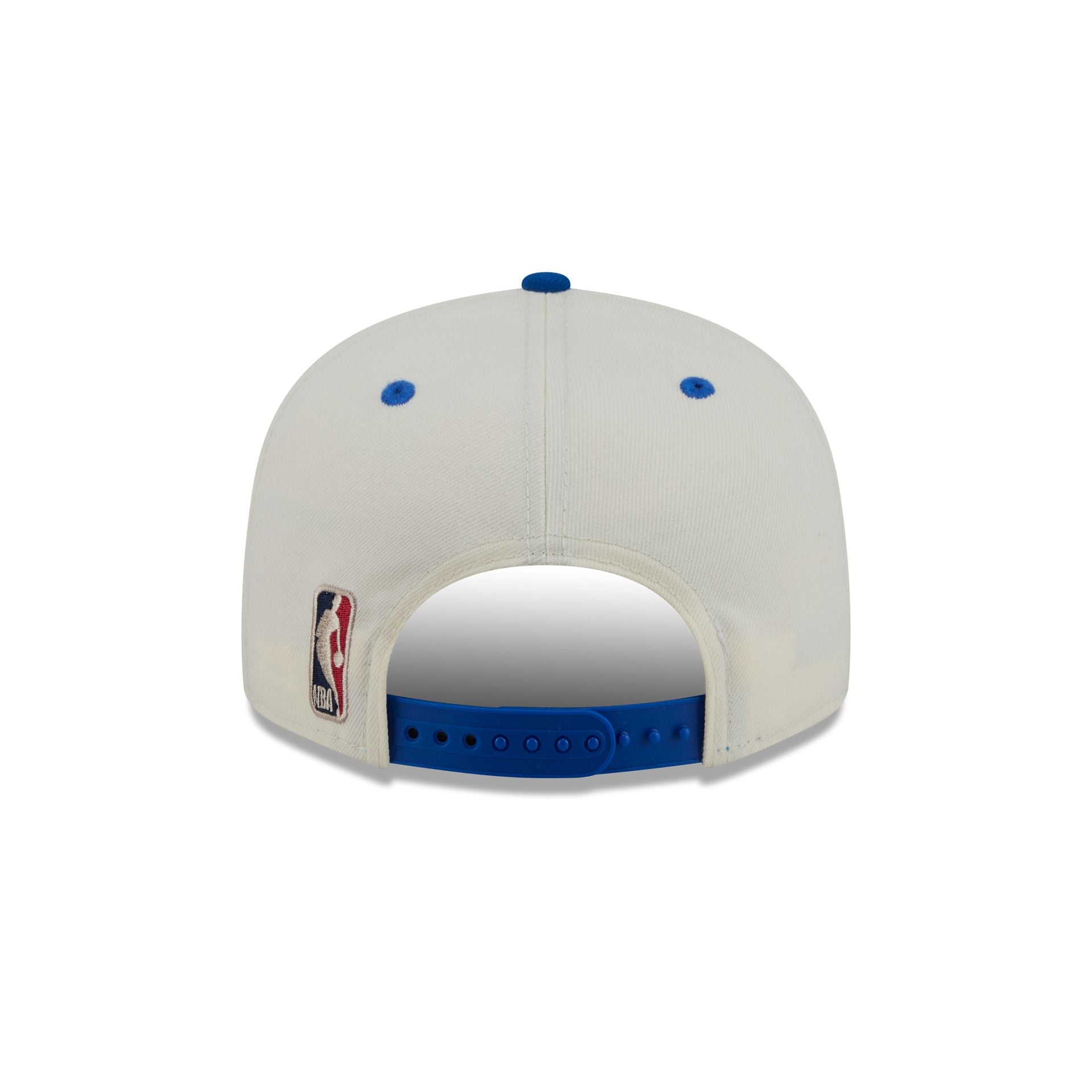 Denver Nuggets Classic Stacked Chrome 9FIFTY Snapback Hat