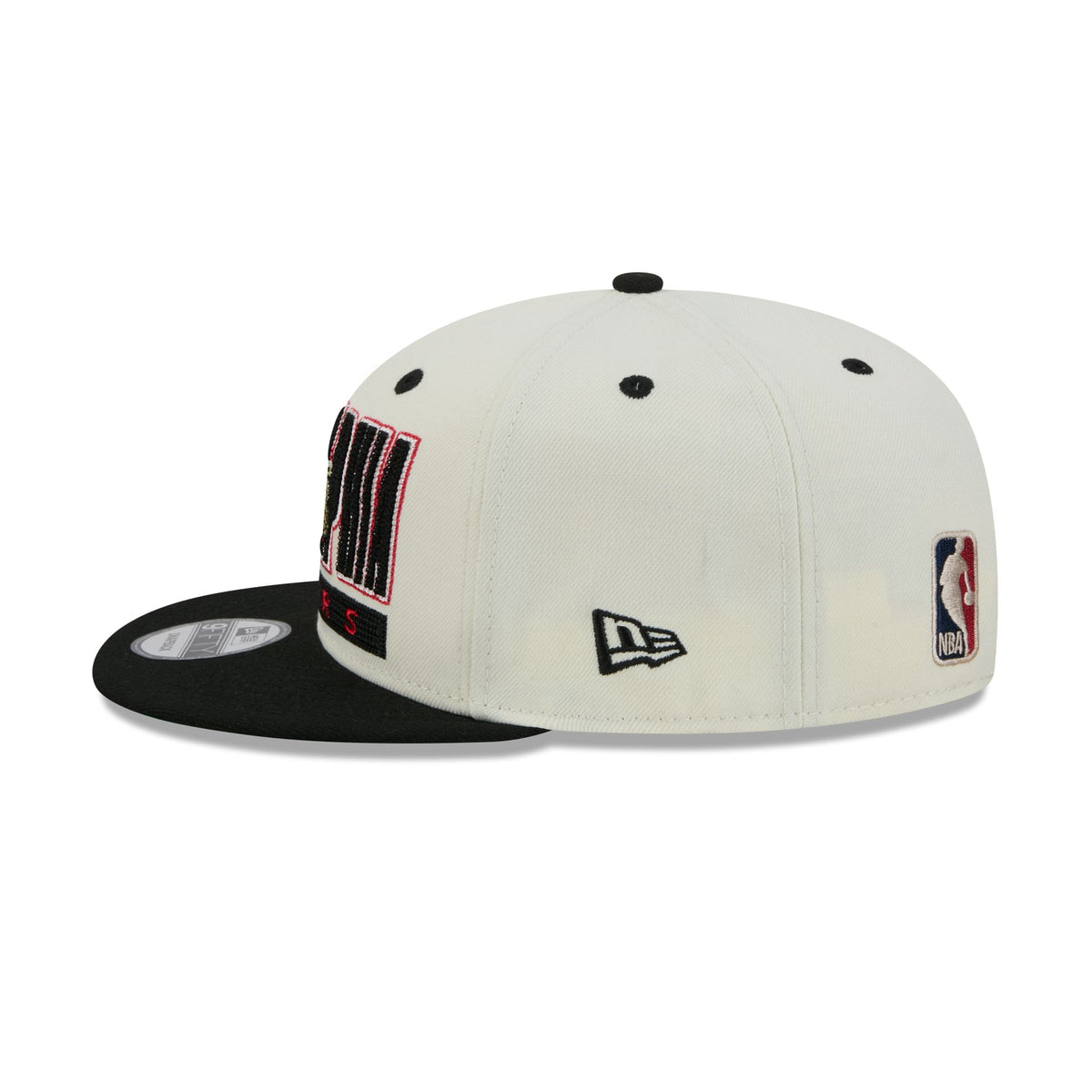 Philadelphia 76ers Classic Stacked Chrome 9FIFTY Snapback Hat