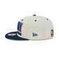 New York Knicks Classic Stacked Chrome 9FIFTY Snapback Hat