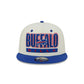 Buffalo Bills Classic Stacked Chrome 9FIFTY Snapback Hat