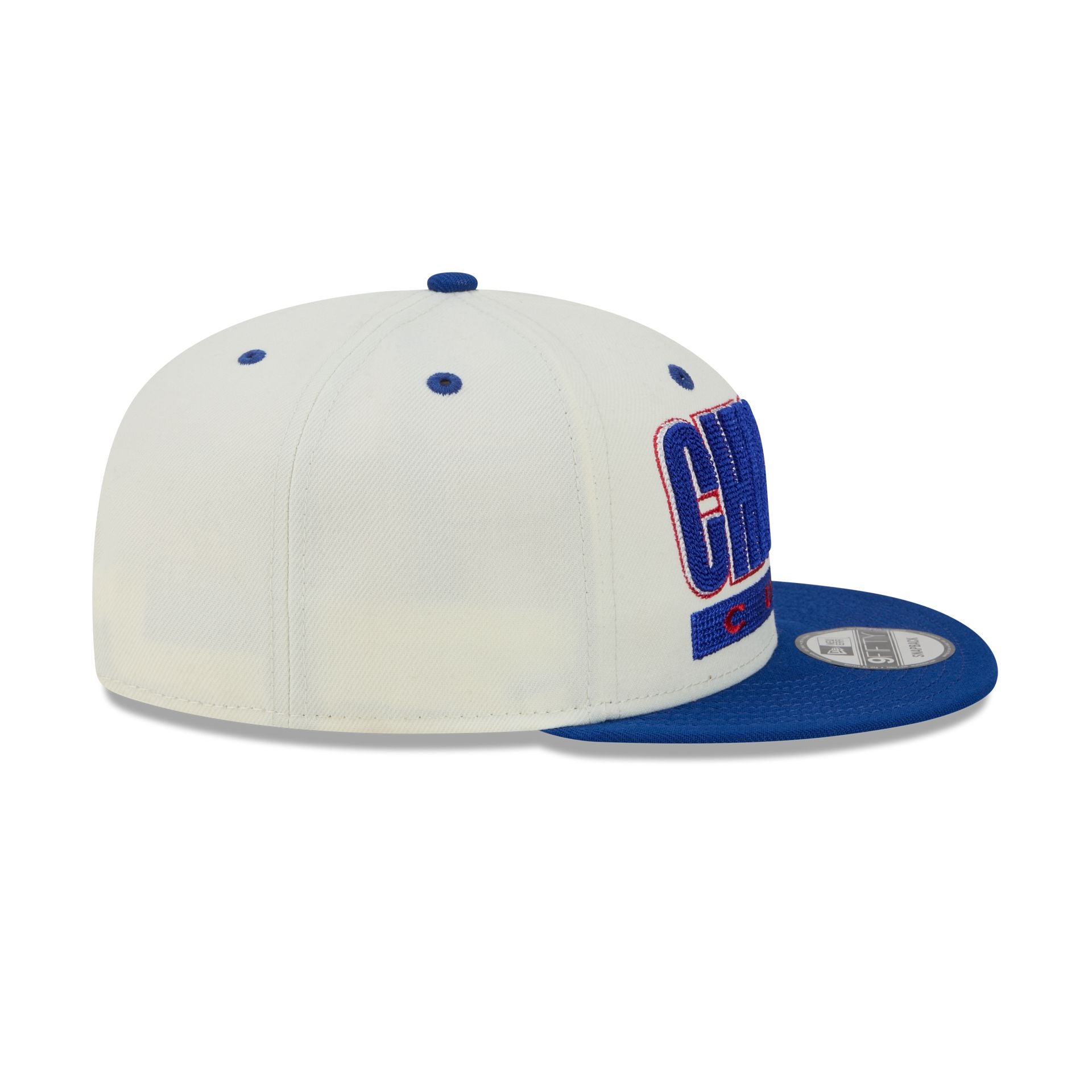 Chicago Cubs Classic Stacked Chrome 9FIFTY Snapback Hat – New Era Cap