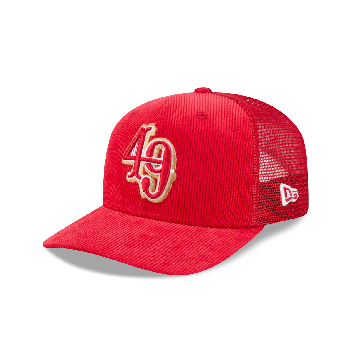 San Francisco 49ers Deceptor Corduroy 9SEVENTY Trucker Hat