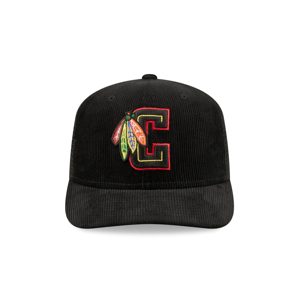Chicago Blackhawks Deceptor Corduroy 9SEVENTY Trucker Hat
