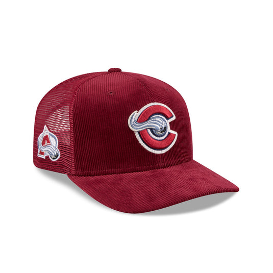 Colorado Avalanche Deceptor Corduroy 9SEVENTY Trucker Hat