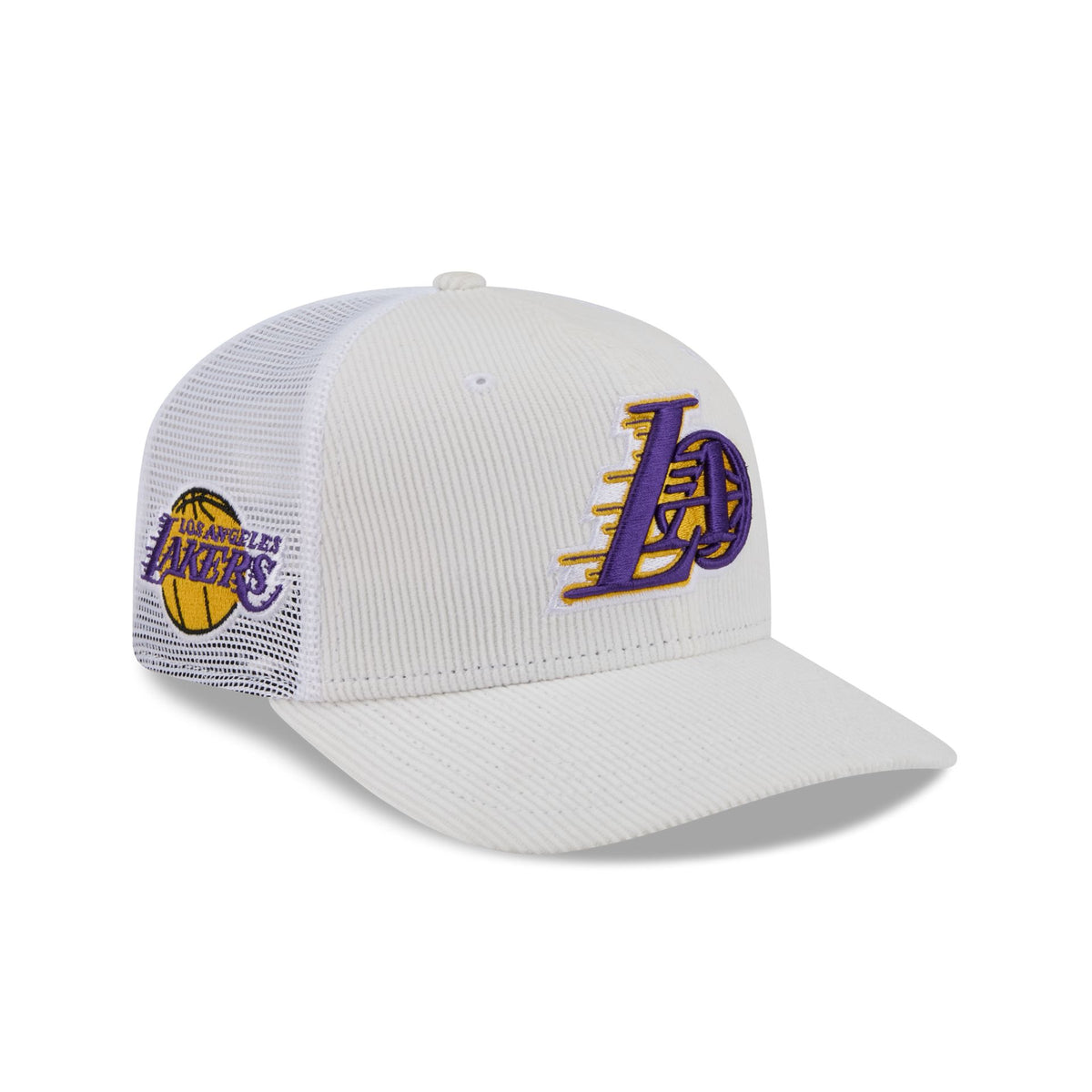 Los Angeles Lakers Deceptor Corduroy 9SEVENTY Trucker Hat