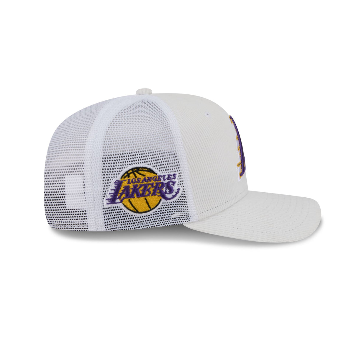 Los Angeles Lakers Deceptor Corduroy 9SEVENTY Trucker Hat