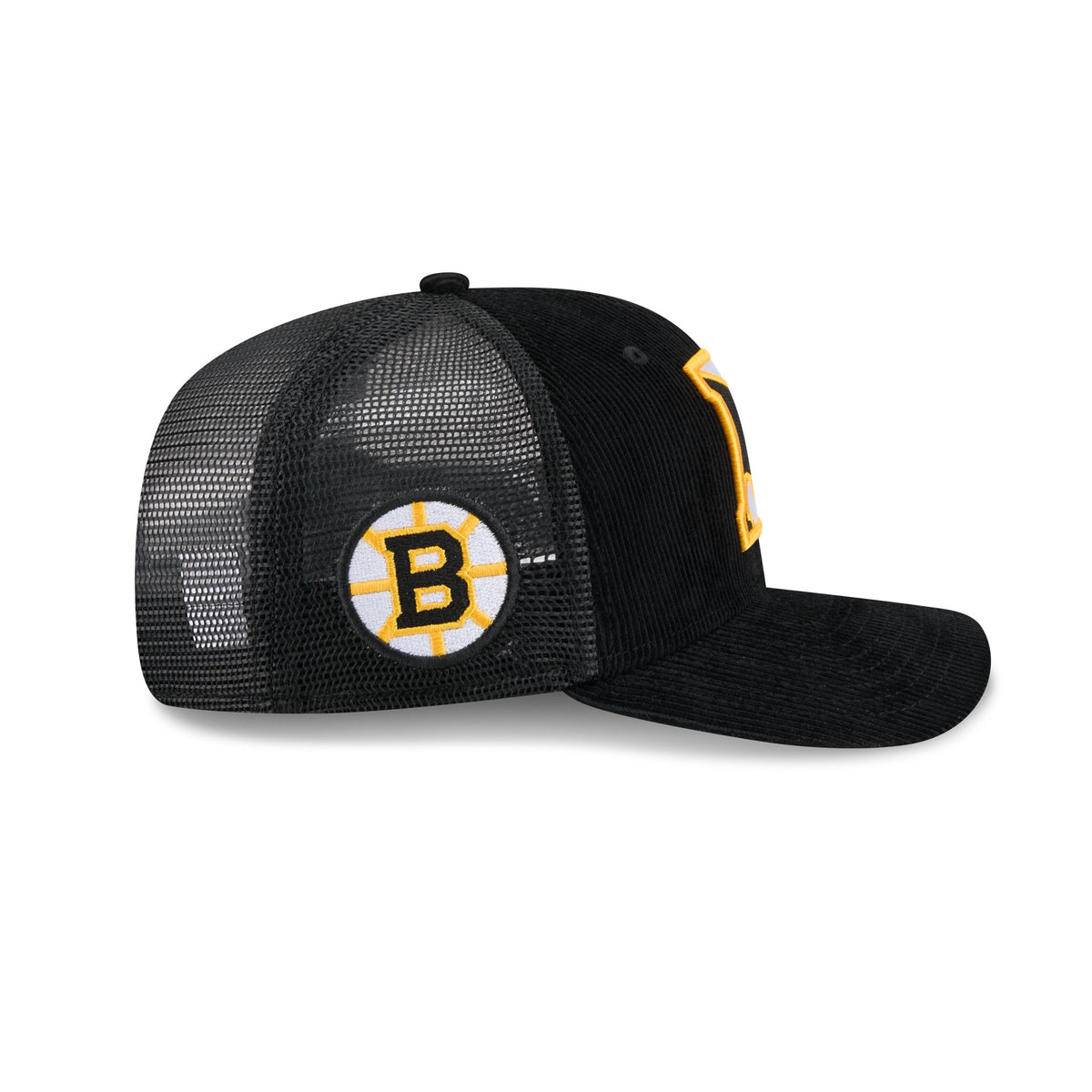 Boston Bruins Deceptor Corduroy 9SEVENTY Trucker Hat