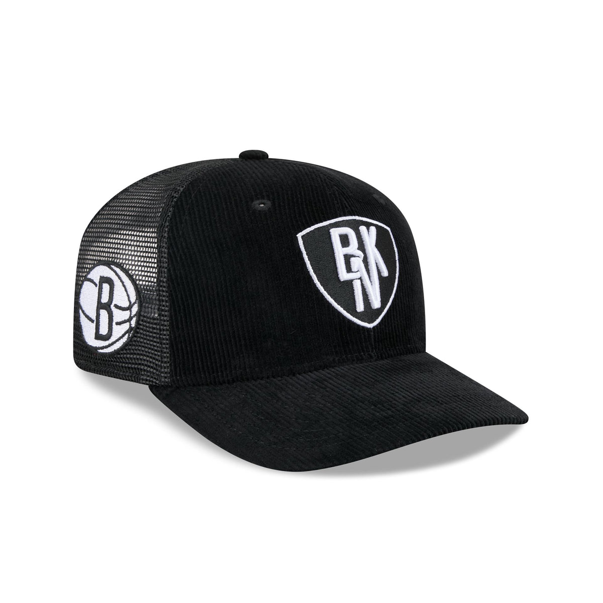 Brooklyn Nets Deceptor Corduroy 9SEVENTY Trucker Hat