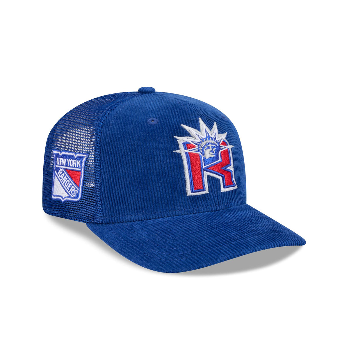 New York Rangers Deceptor Corduroy 9SEVENTY Trucker Hat