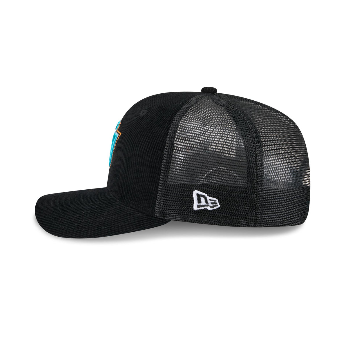 San Jose Sharks Deceptor Corduroy 9SEVENTY Trucker Hat