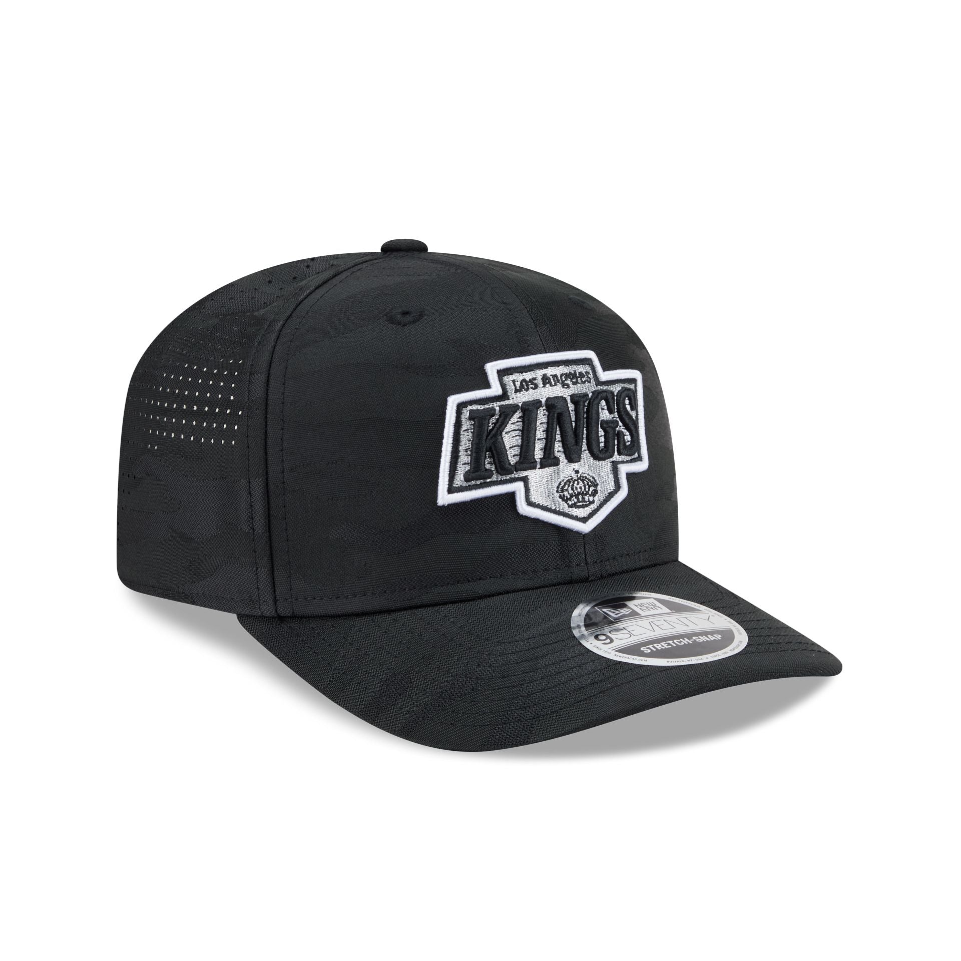 Los Angeles Kings Black Camo Performance 9SEVENTY Stretch-Snap Hat