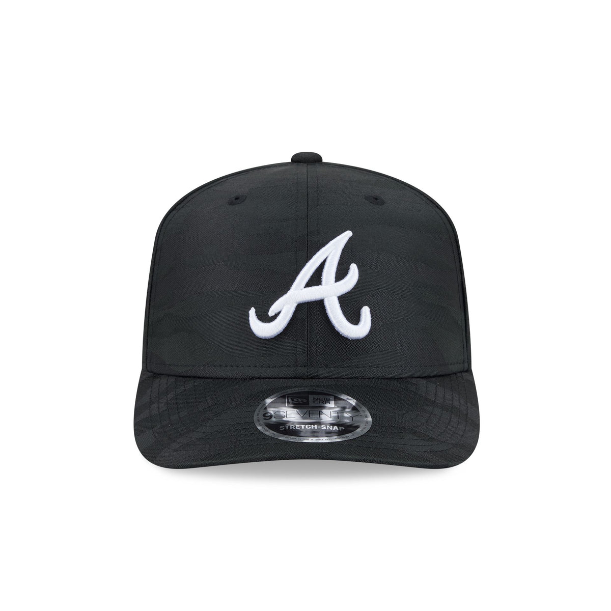 Atlanta Braves Black Camo Performance 9SEVENTY Stretch-Snap Hat