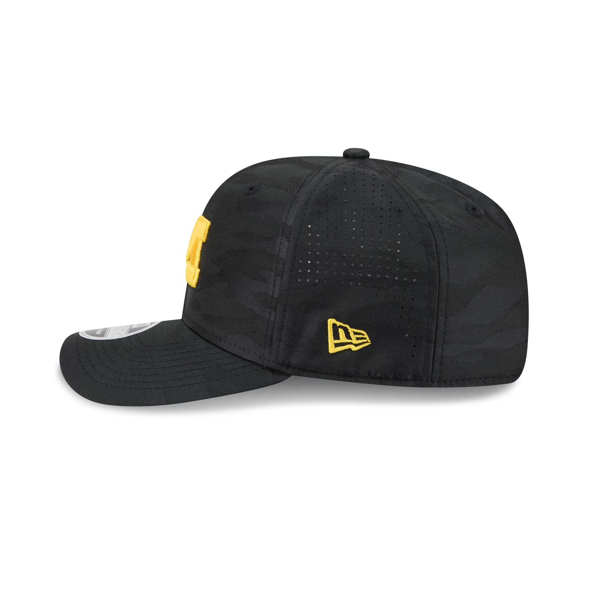 Michigan Wolverines Black Camo Performance 9SEVENTY Stretch-Snap Hat
