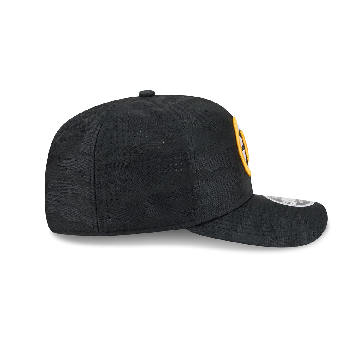 Boston Bruins Black Camo Performance 9SEVENTY Stretch-Snap Hat