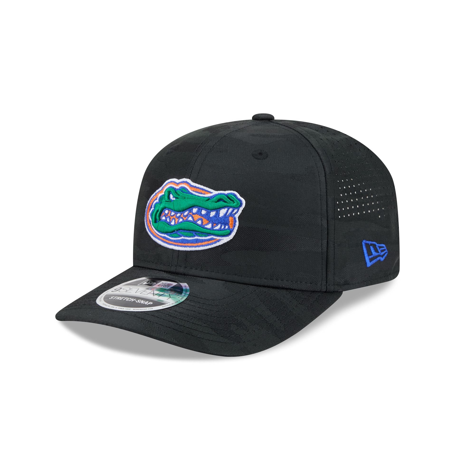 Florida Gators Black Camo Performance 9SEVENTY Stretch-Snap Hat