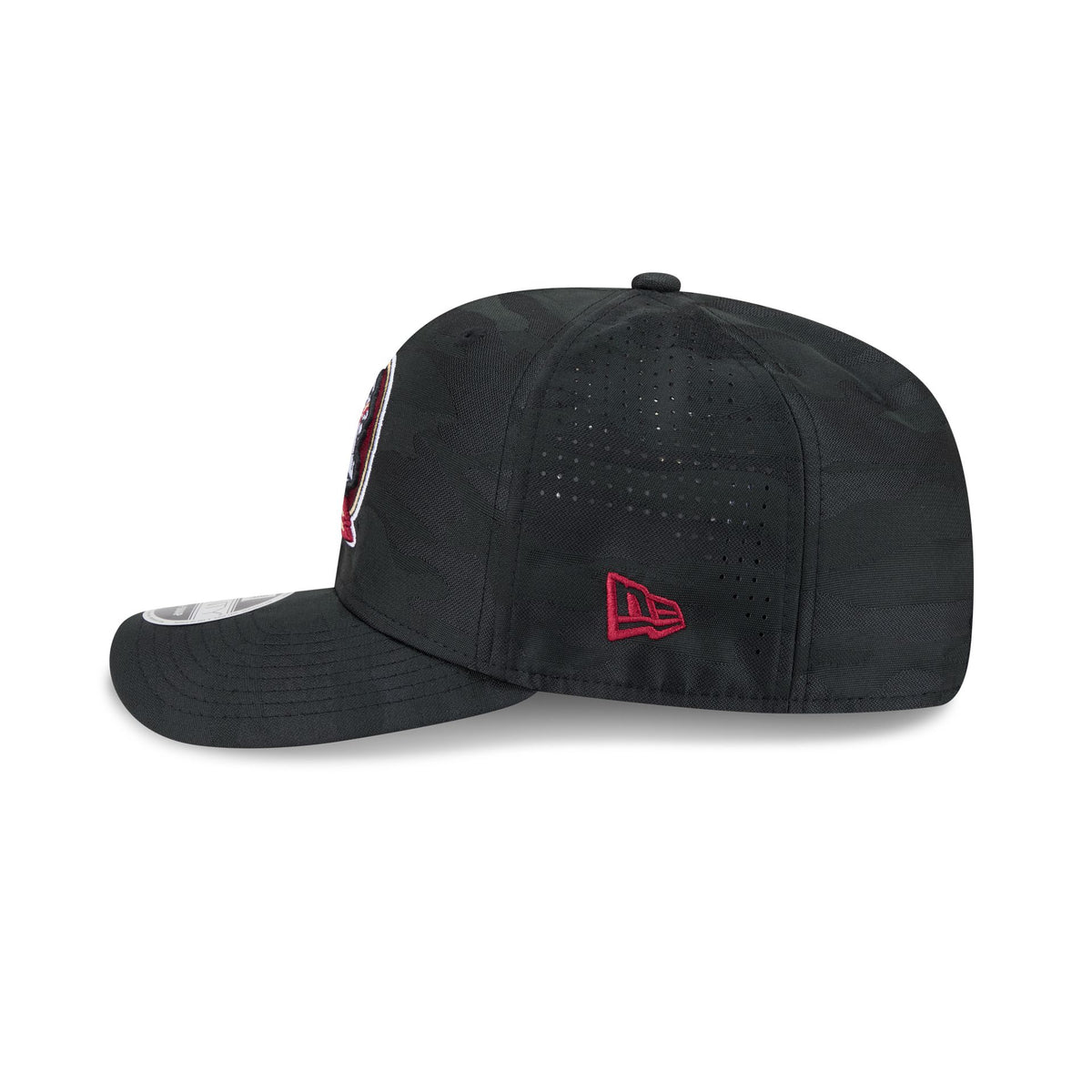 Florida State Seminoles Black Camo Performance 9SEVENTY Stretch-Snap Hat
