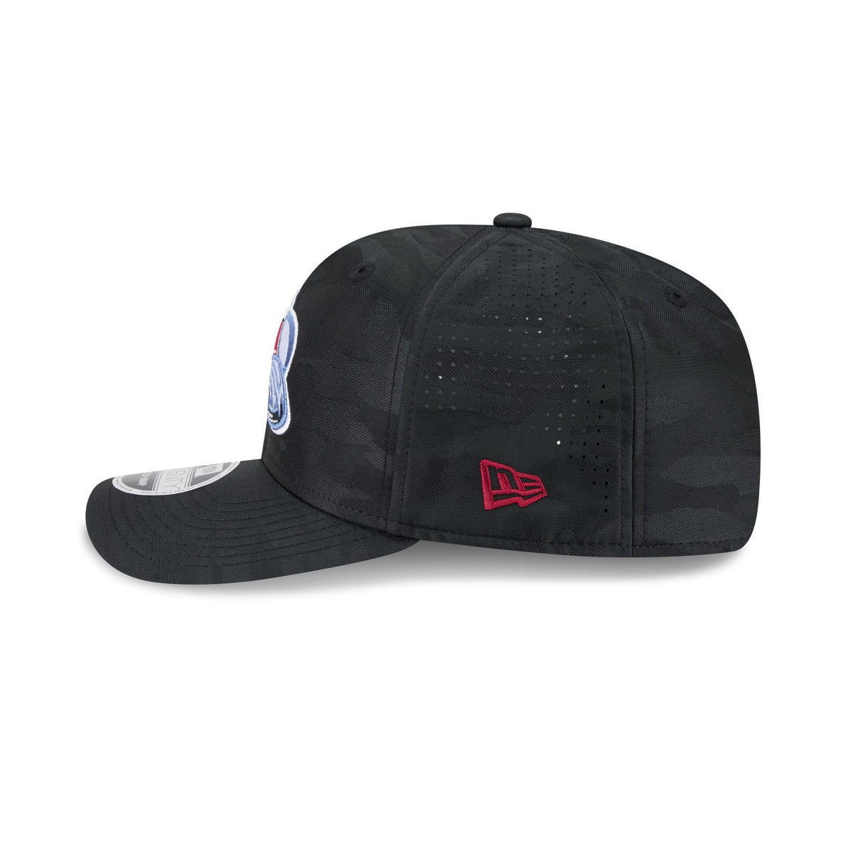 Colorado Avalanche Black Camo Performance 9SEVENTY Stretch-Snap Hat