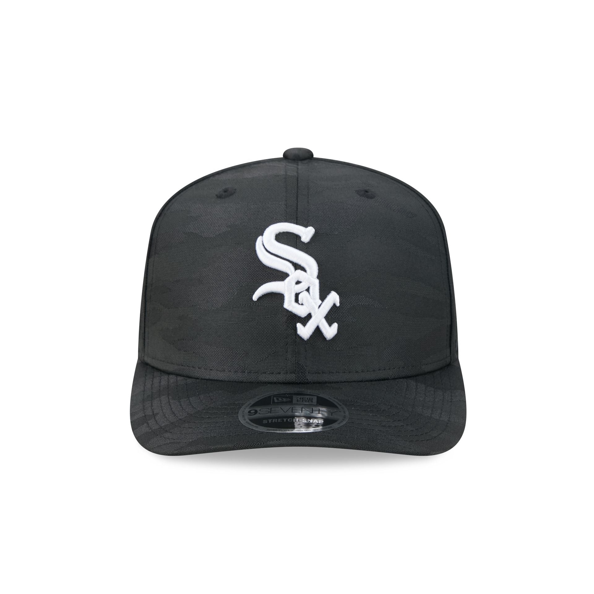 Chicago White Sox Black Camo Performance 9SEVENTY Stretch-Snap Hat