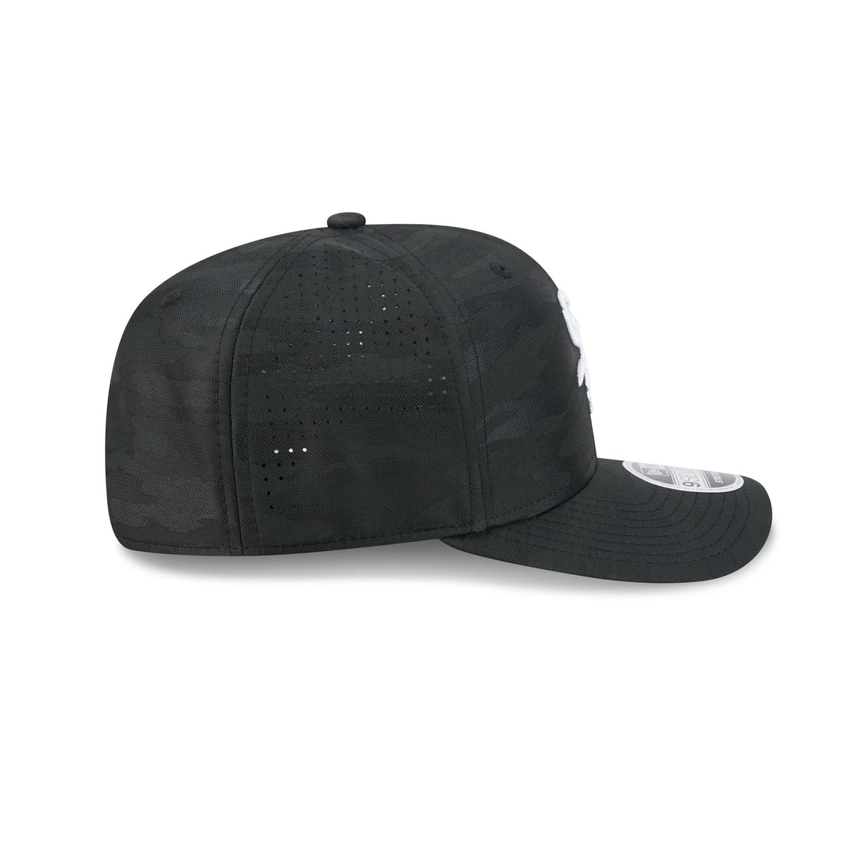 Chicago White Sox Black Camo Performance 9SEVENTY Stretch-Snap Hat