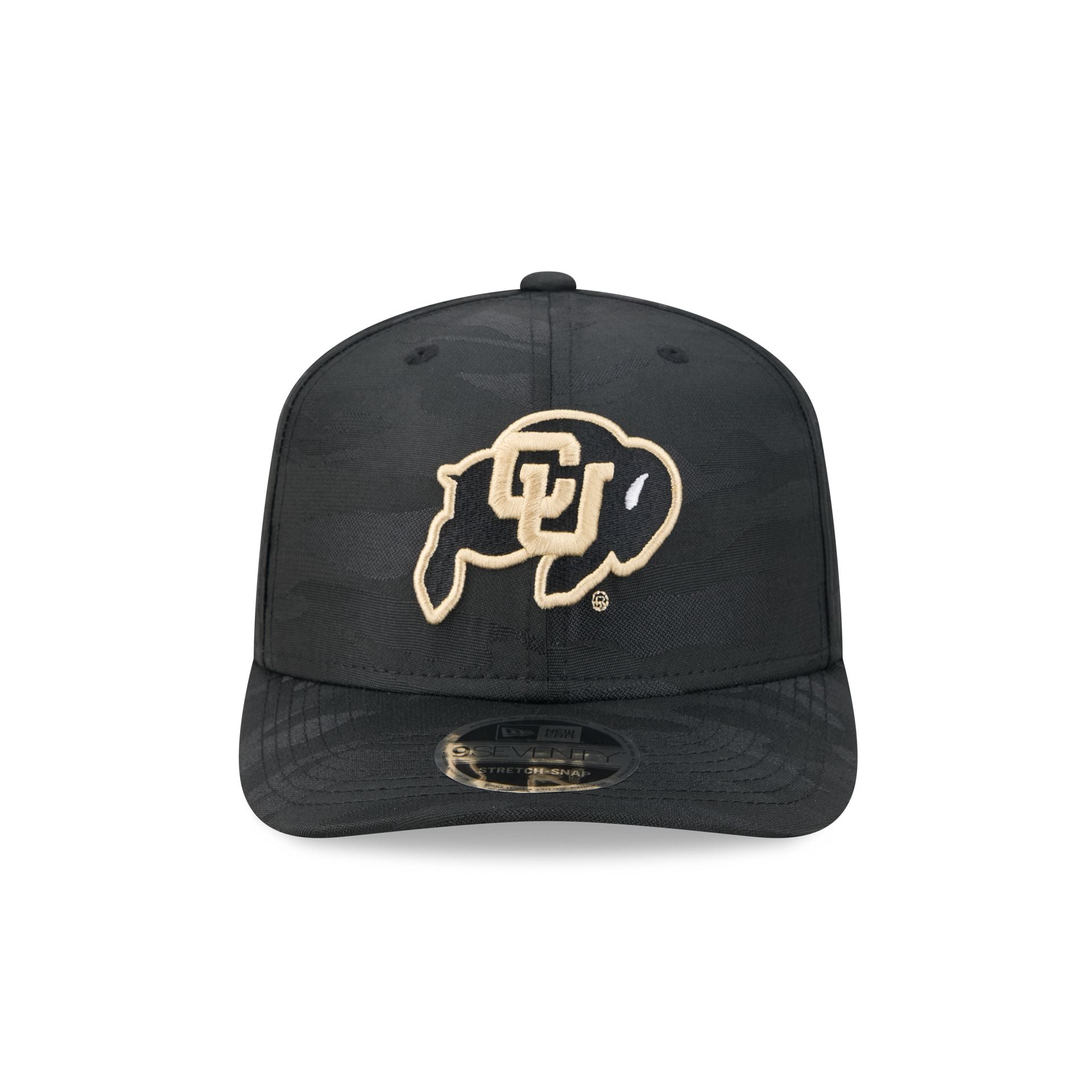 Colorado Buffaloes Black Camo Performance 9SEVENTY Stretch-Snap Hat
