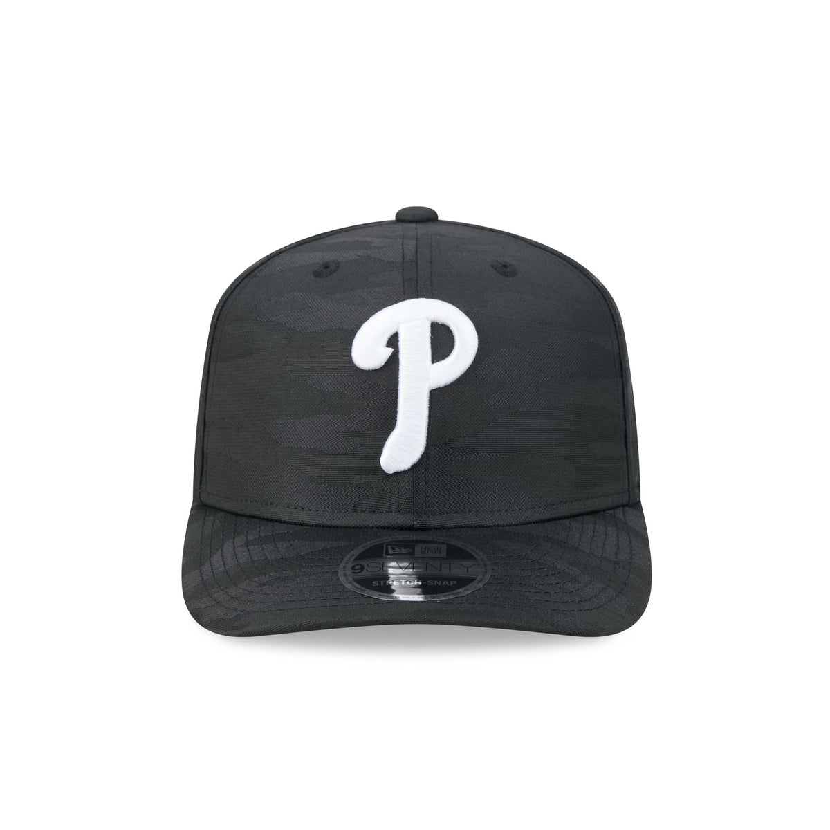 Philadelphia Phillies Black Camo Performance 9SEVENTY Stretch-Snap Hat