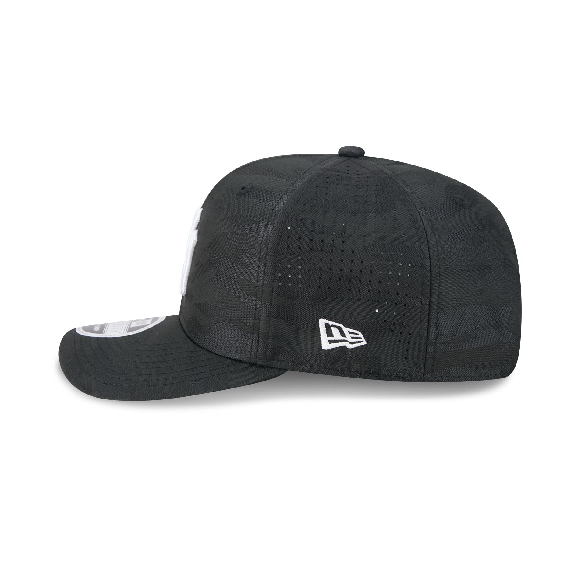 New York Yankees Black Camo Performance 9SEVENTY Stretch-Snap Hat