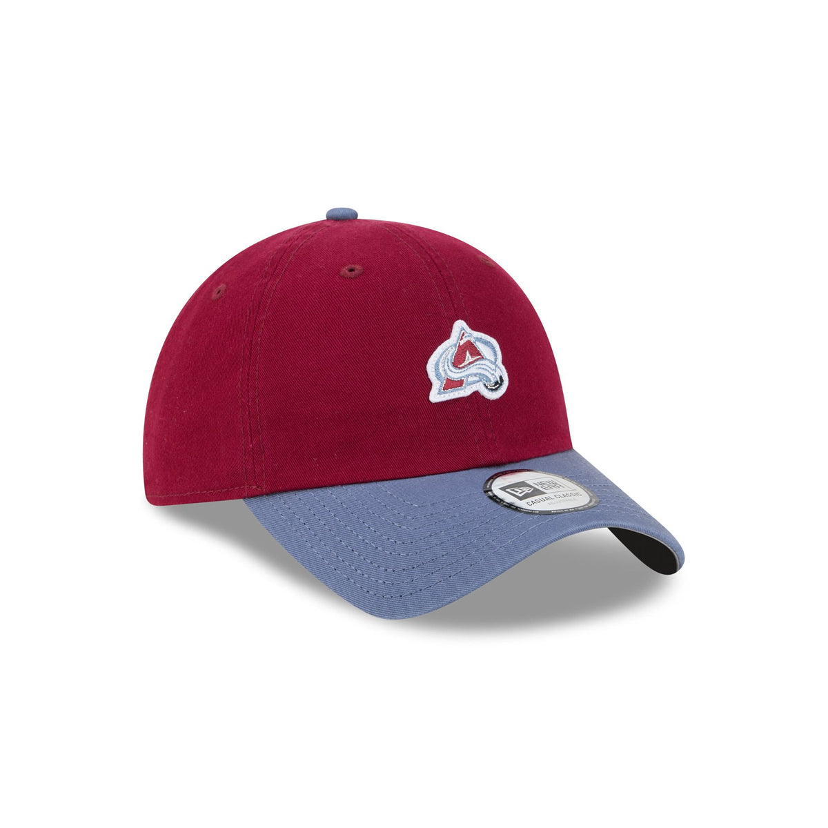 Colorado Avalanche Mini Logo Two Tone Casual Classic Adjustable Hat