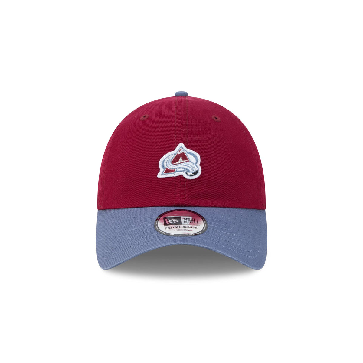 Colorado Avalanche Mini Logo Two Tone Casual Classic Adjustable Hat