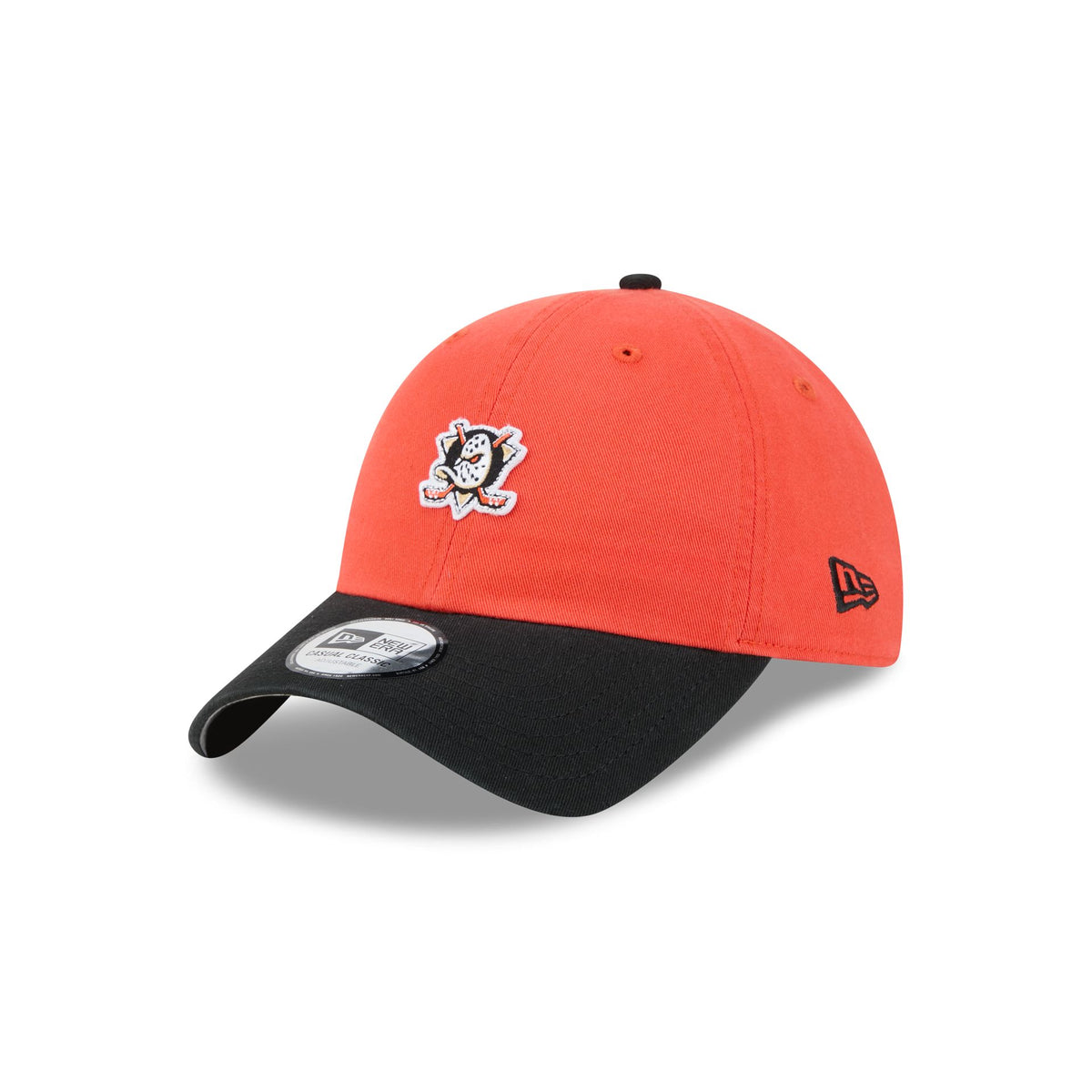 Anaheim Ducks Mini Logo Two Tone Casual Classic Adjustable Hat