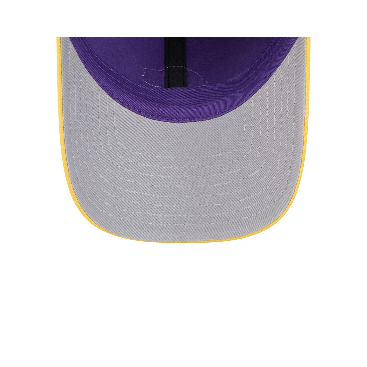 Los Angeles Lakers Mini Logo Two Tone Casual Classic Adjustable Hat