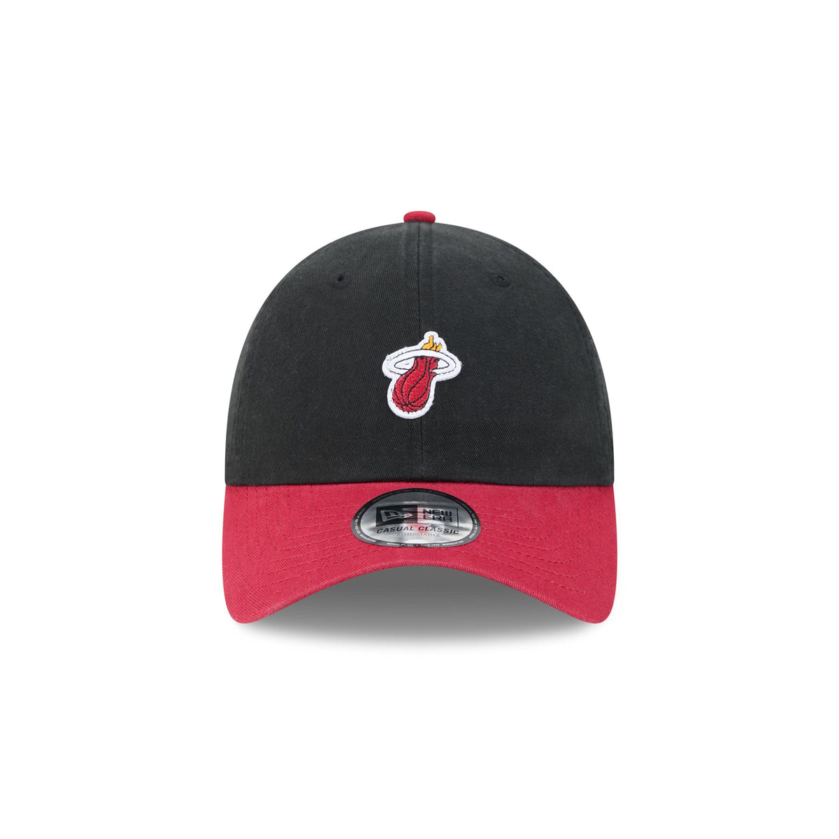 Miami Heat Mini Logo Two Tone Casual Classic Adjustable Hat