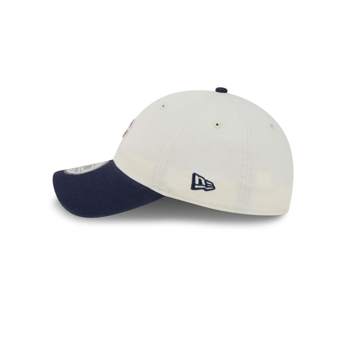 Chicago Bears Mini Logo Chrome White Casual Classic Adjustable Hat