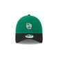 Boston Celtics Mini Logo Two Tone Casual Classic Adjustable Hat