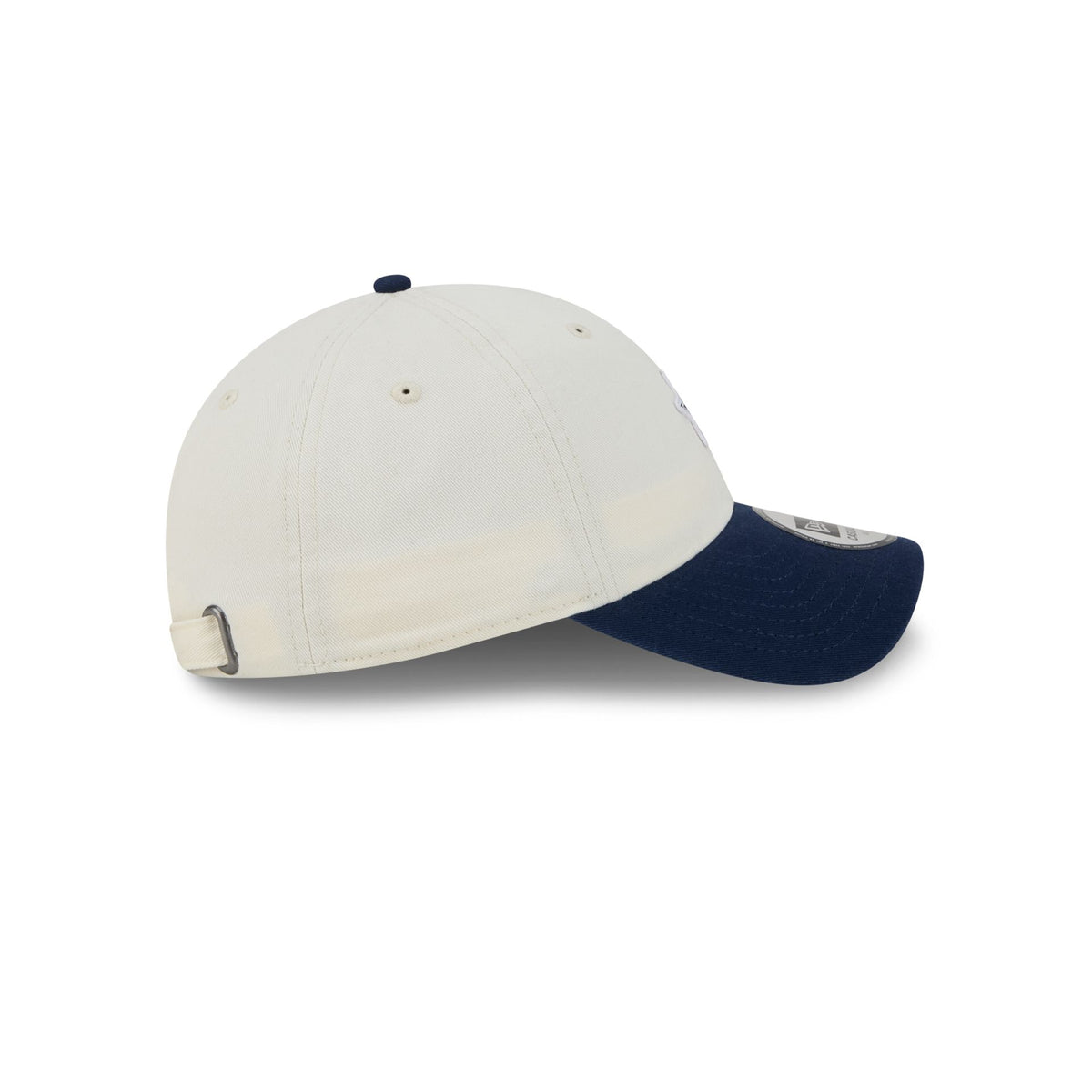 Dallas Cowboys Mini Logo Chrome White Casual Classic Adjustable Hat